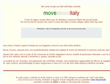 Tablet Screenshot of moveaboutitaly.com